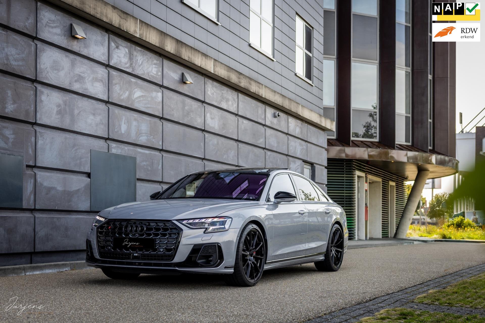 Audi S8 4.0 TFSI S8 Quattro | Keramisch | 4-wielbest | B&O |, Auto's, Audi, Automaat, Dealer onderhouden, Gebruikt, Adaptive Cruise Control