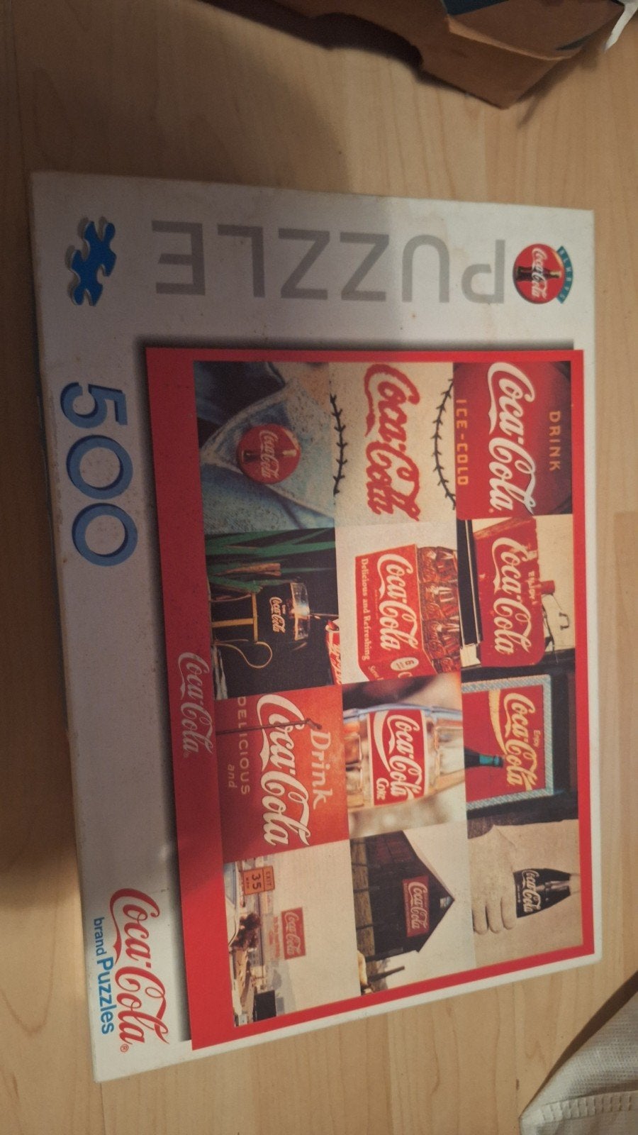 Coca-Cola Puzzel 500 stukjes, Ophalen, Zo goed als nieuw, Legpuzzel