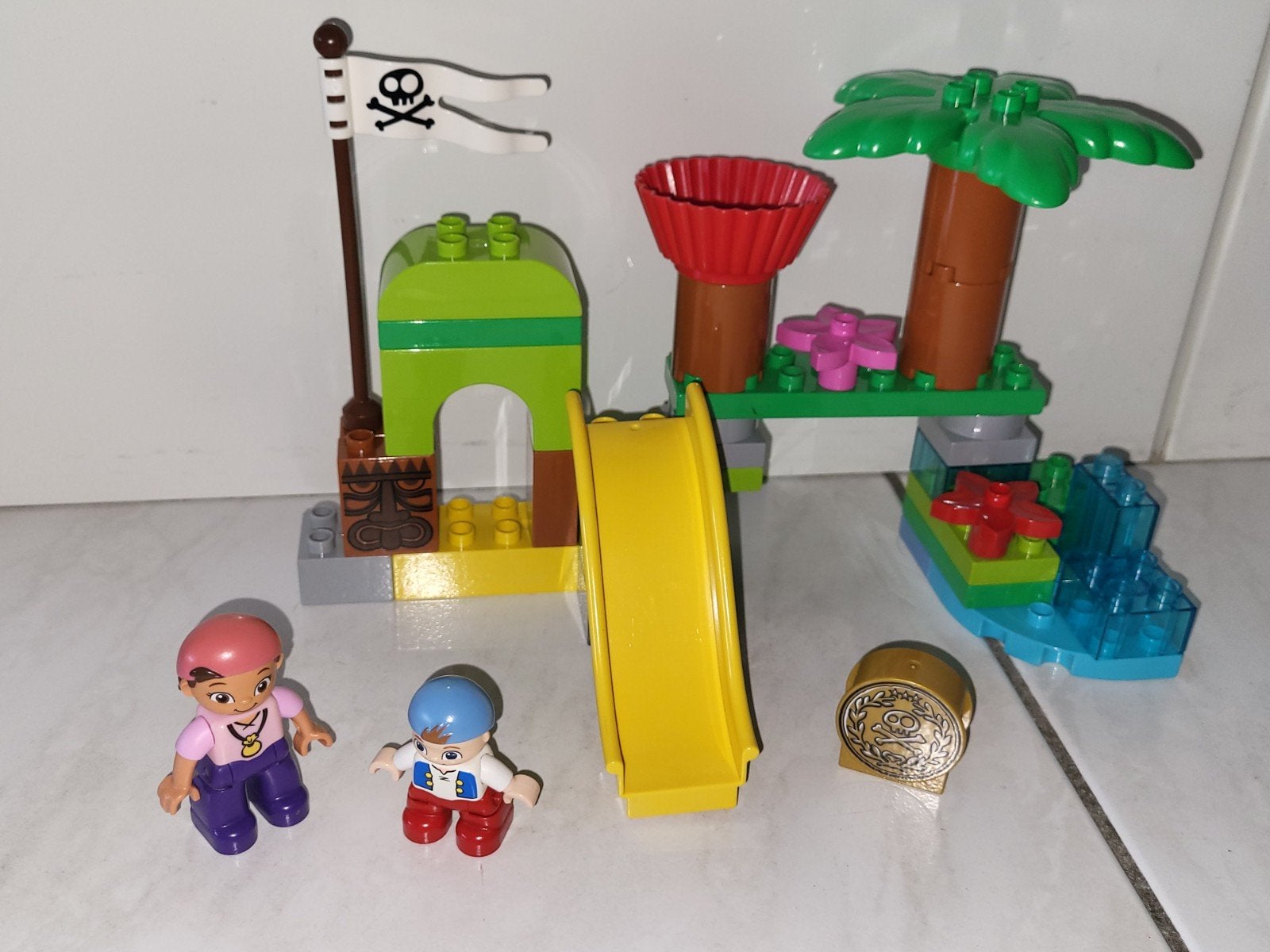 Duplo Disney Jake piraten set speeltuin, Gebruikt, Ophalen of Verzenden, Duplo, Duplo