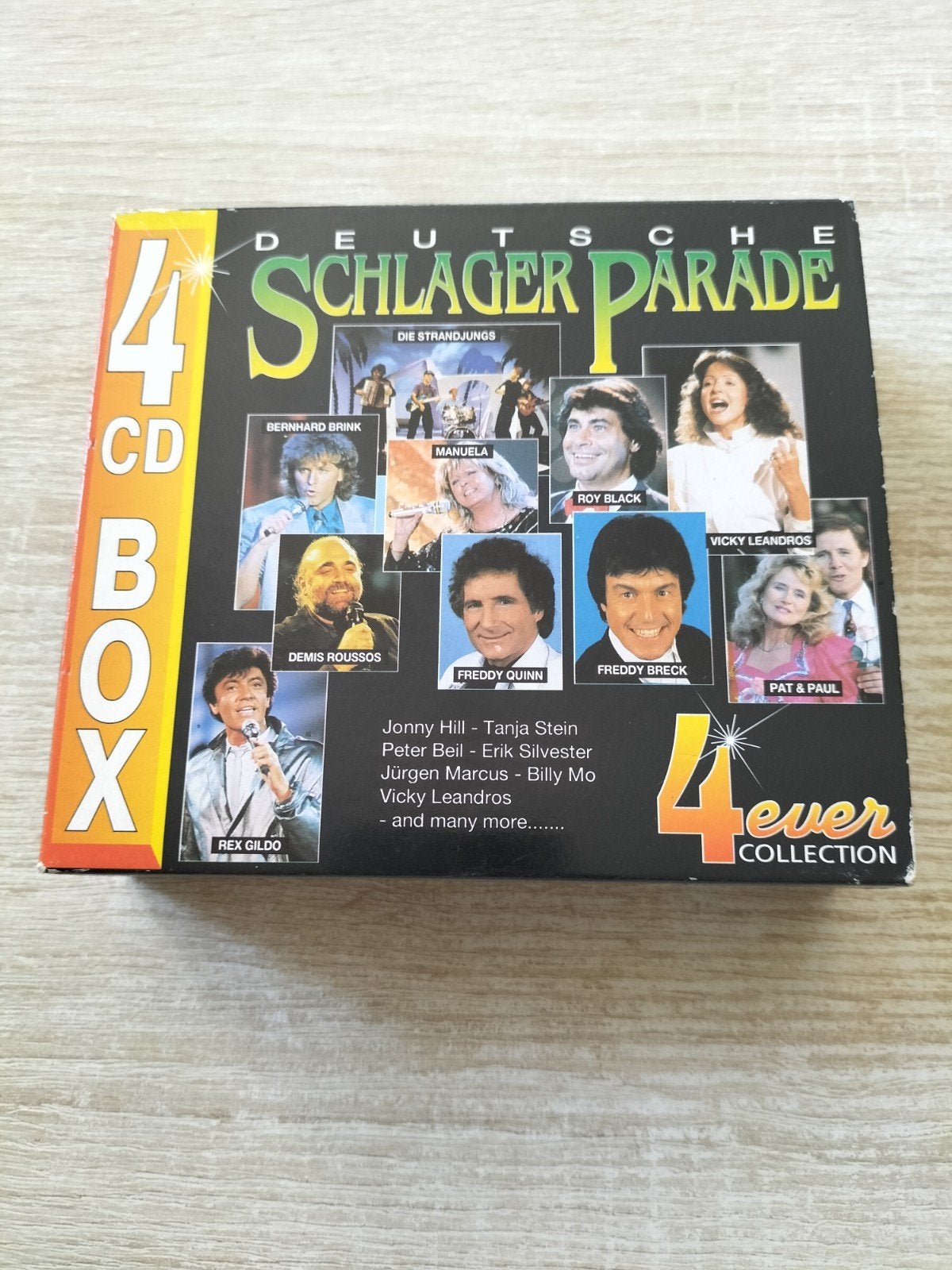 Deutsche schlagerparade 4 cd set, Ophalen of Verzenden, Schlager
