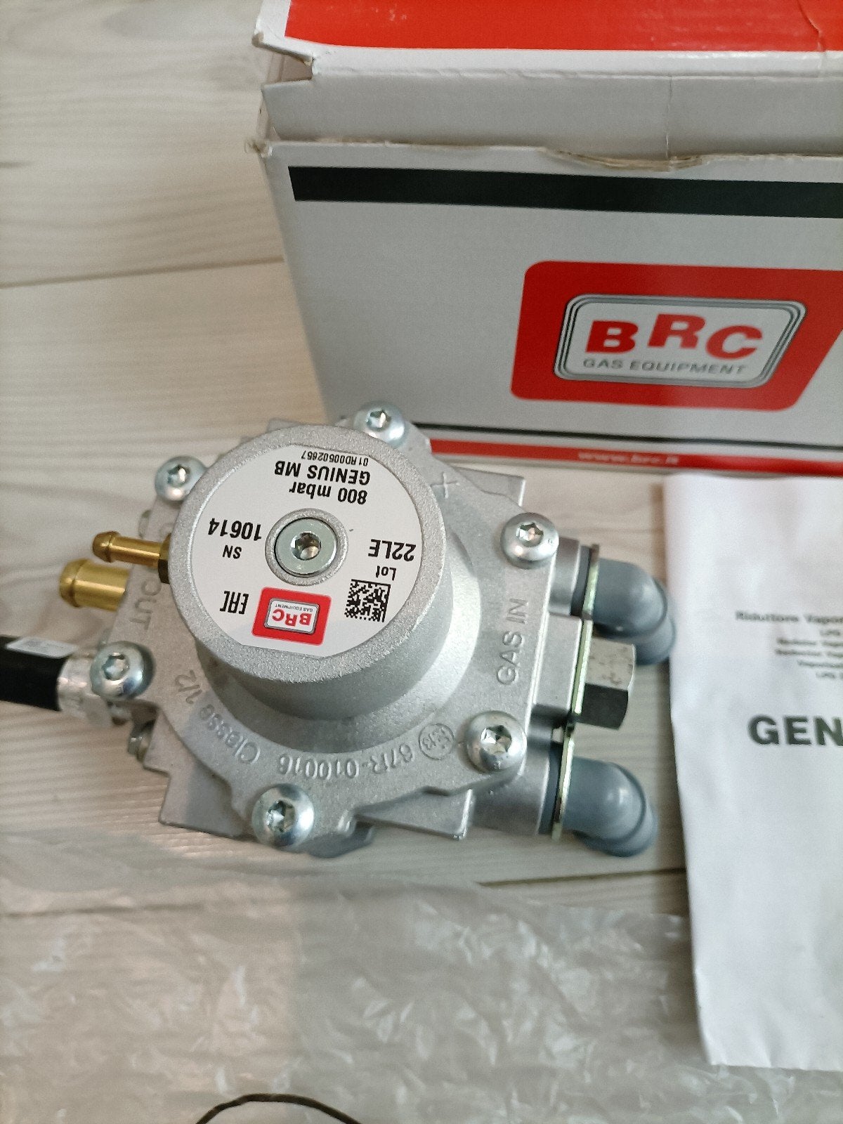 BRC Genius MB 800 mbar LPG verdamper/regelaar, Auto-onderdelen, Ophalen, Nieuw, Universele onderdelen