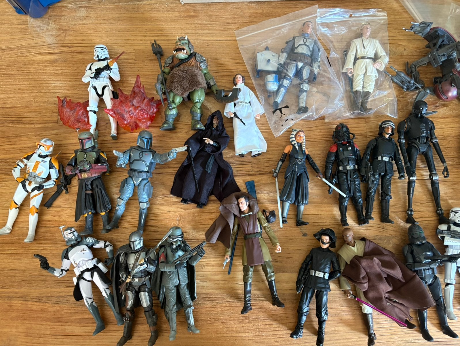 Black series 6”/15cm en SH Figuarts figuren, Ophalen, Zo goed als nieuw, Actiefiguurtje