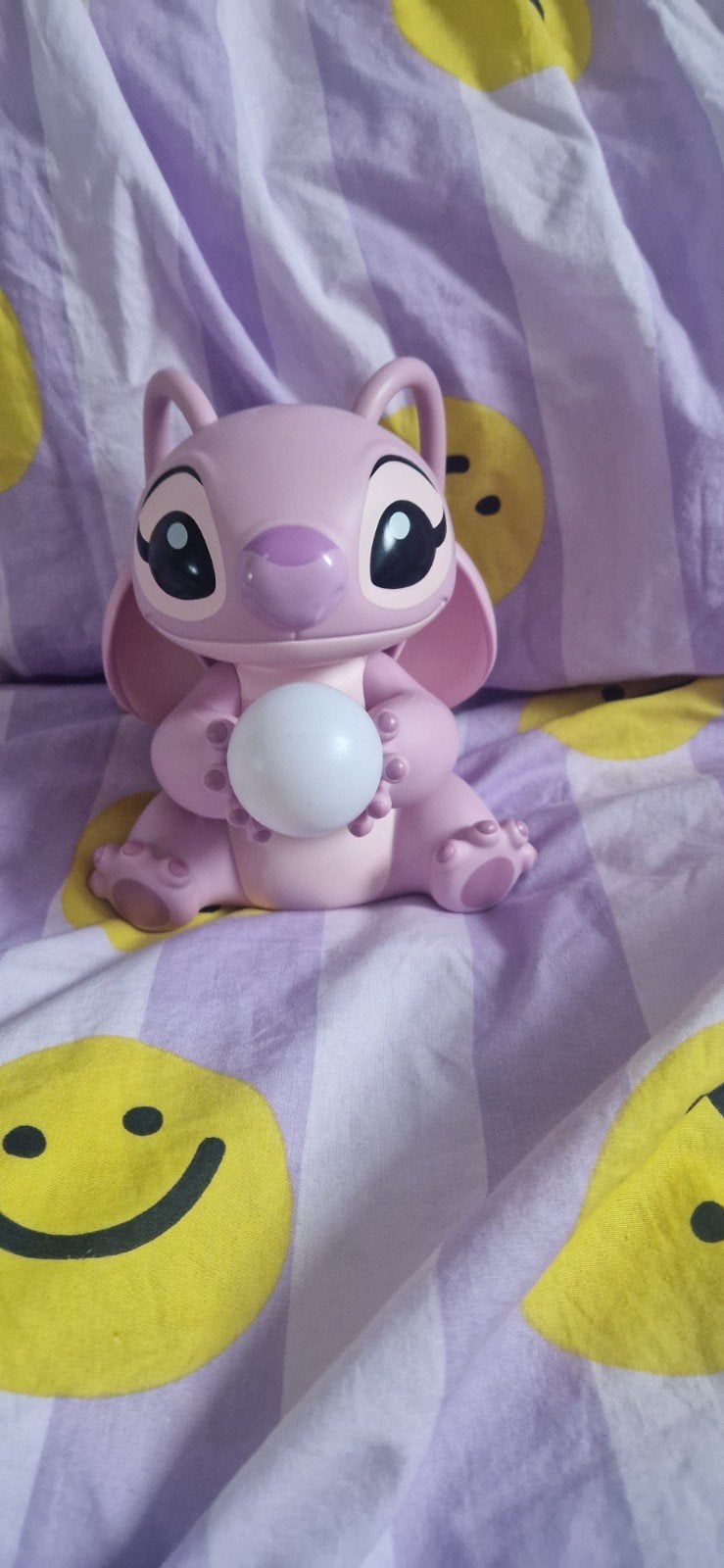 Disney Stitch Angel lampje, Ophalen, Overige figuren, Nieuw, Beeldje of Figuurtje