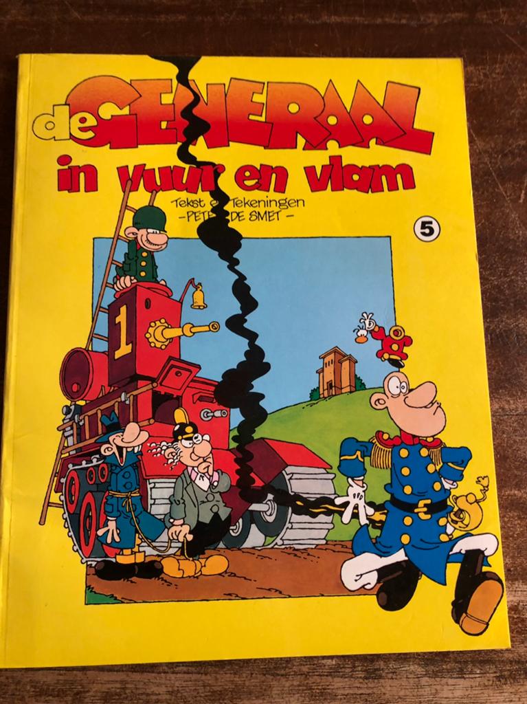 De Generaal - in vuur en vlam (deel 5, 1979, 1e druk), Boeken, Eén stripboek, Ophalen of Verzenden, Zo goed als nieuw