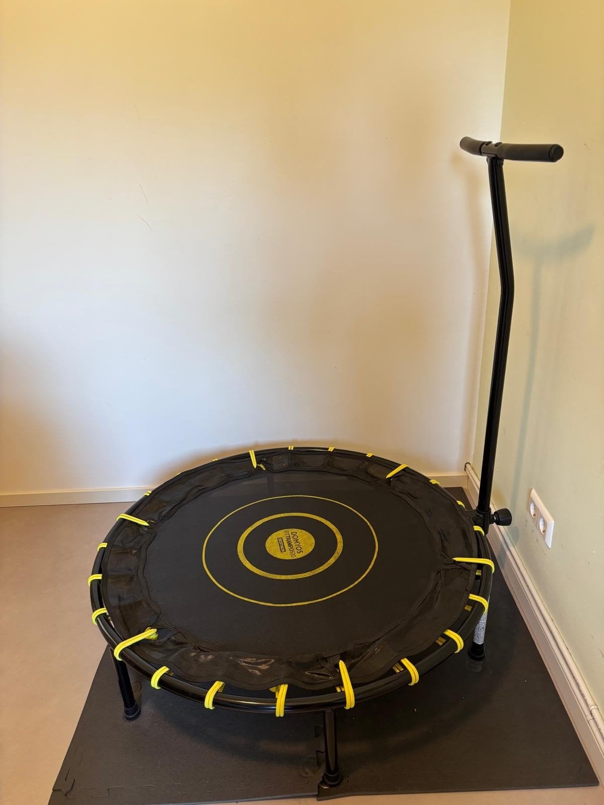 Fitness trampoline Domyos Fit Trampo 500 met handvat, Ophalen, Zo goed als nieuw, Buik, Overige typen