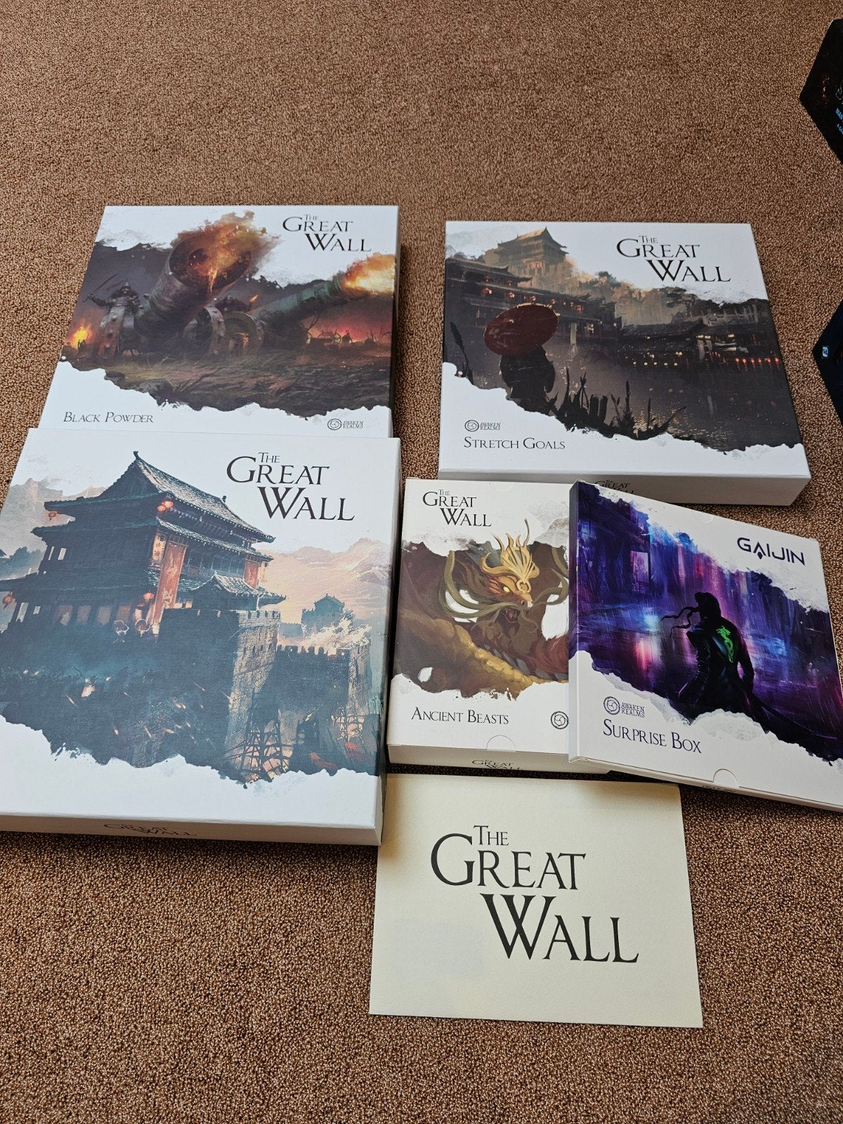 the great wall kickstarter, Hobby en Vrije tijd, Gezelschapsspellen | Bordspellen, Ophalen of Verzenden