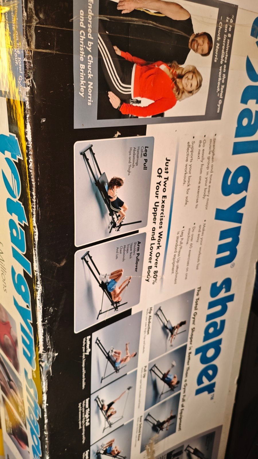 Total Gym Shaper - Complete Home Gym, Ophalen, Krachtstation, Benen, Zo goed als nieuw