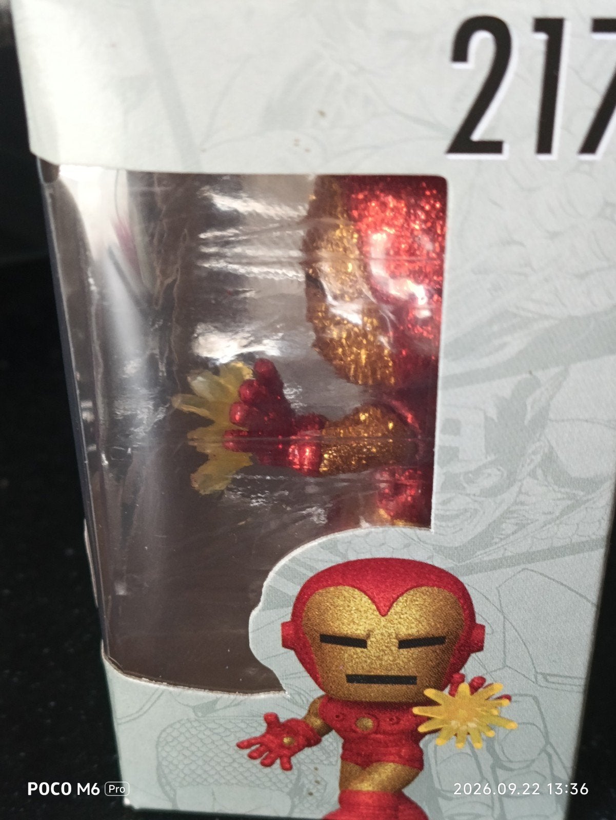 Funko Minis Marvel Iron Man Bobblehead - Diamond Collection, Ophalen, Nieuw