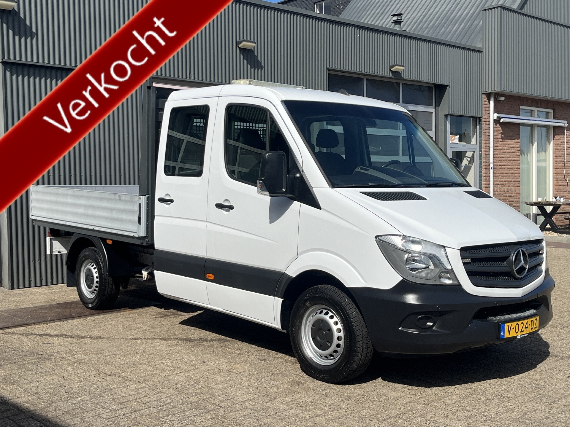 Mercedes-Benz Sprinter 311 CDI DC Bpm vrij Euro 6 Open laadb, Auto's, Gebruikt, 4 cilinders, Wit, Bedrijf