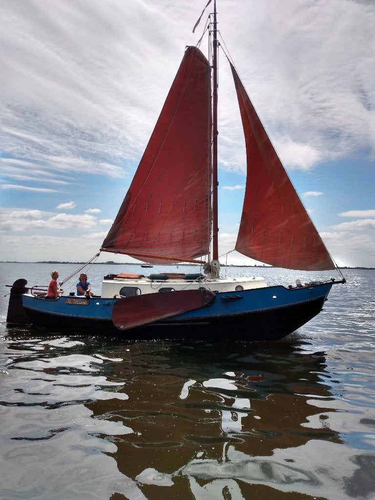 Zeeschouw Zeeeend, Watersport en Boten, Gebruikt, Staal, Binnenboordmotor, 1.80 meter