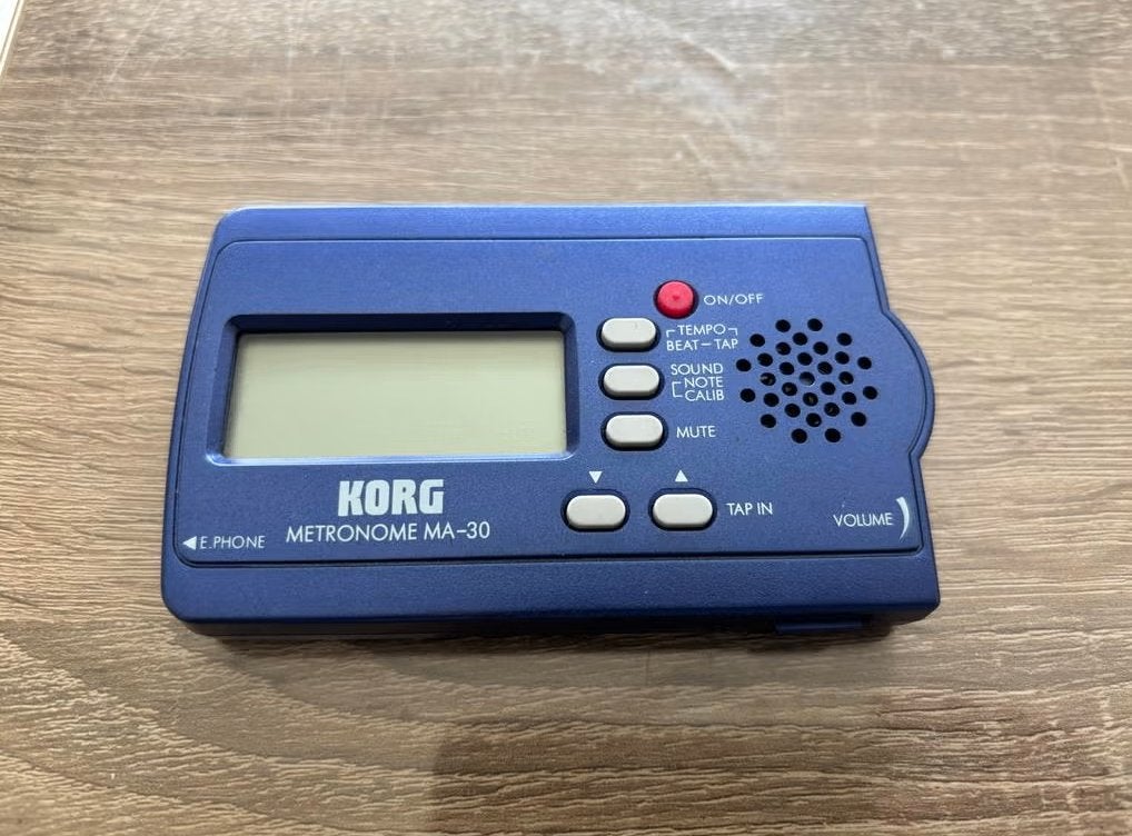 KORG MA-30 metronoom incl batterijen, Ophalen of Verzenden, Zo goed als nieuw, Drums of Percussie