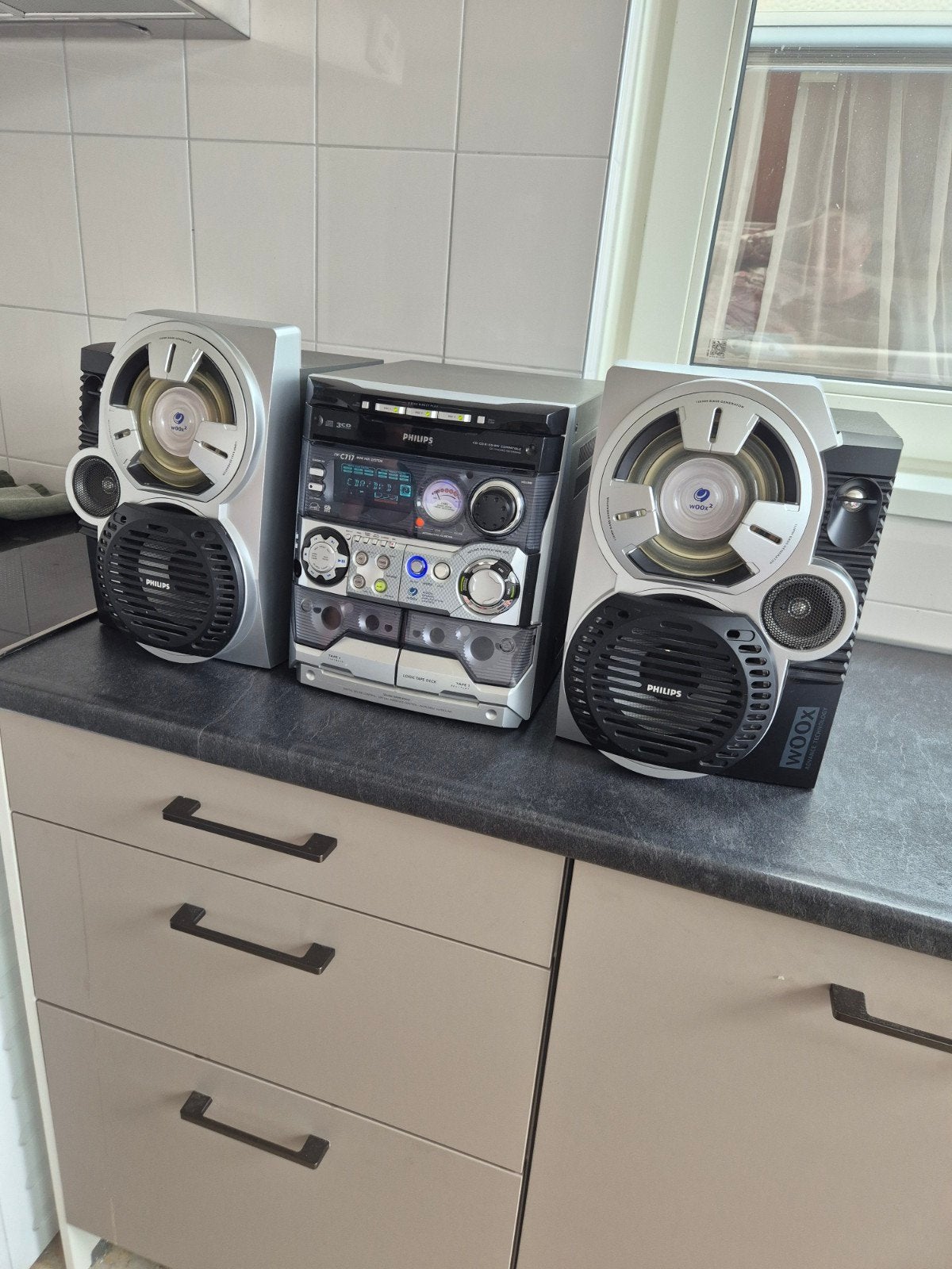 philips fw-C717, Ophalen, Philips, Gebruikt, Tuner of Radio