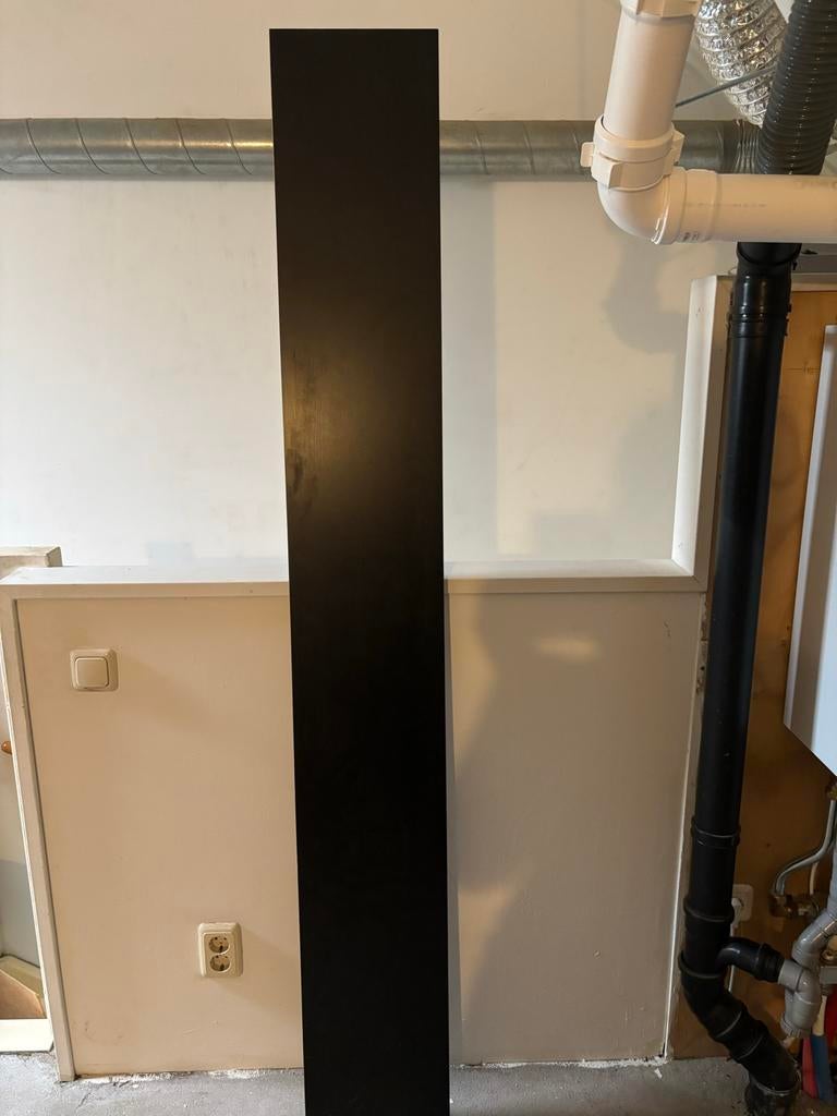 IKEA LACK Zwevende Wandplank Zwart, Ophalen, Zo goed als nieuw