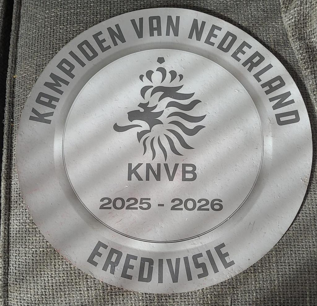 PSV kampioen kampioenschap 2025 - 2026 landskampioen, Ophalen of Verzenden, Gebruikt, PSV, Overige typen
