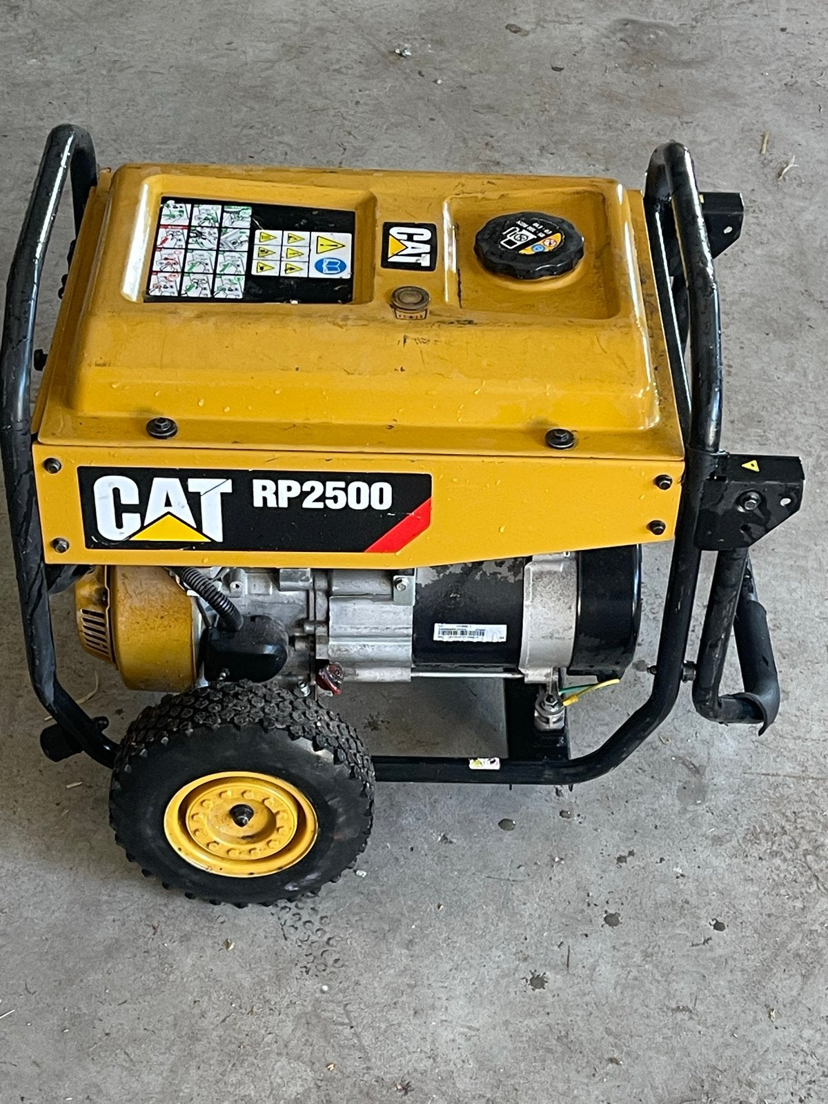 CAT RP2500 Benzine Generator - Gebruikt, Ophalen, Gebruikt