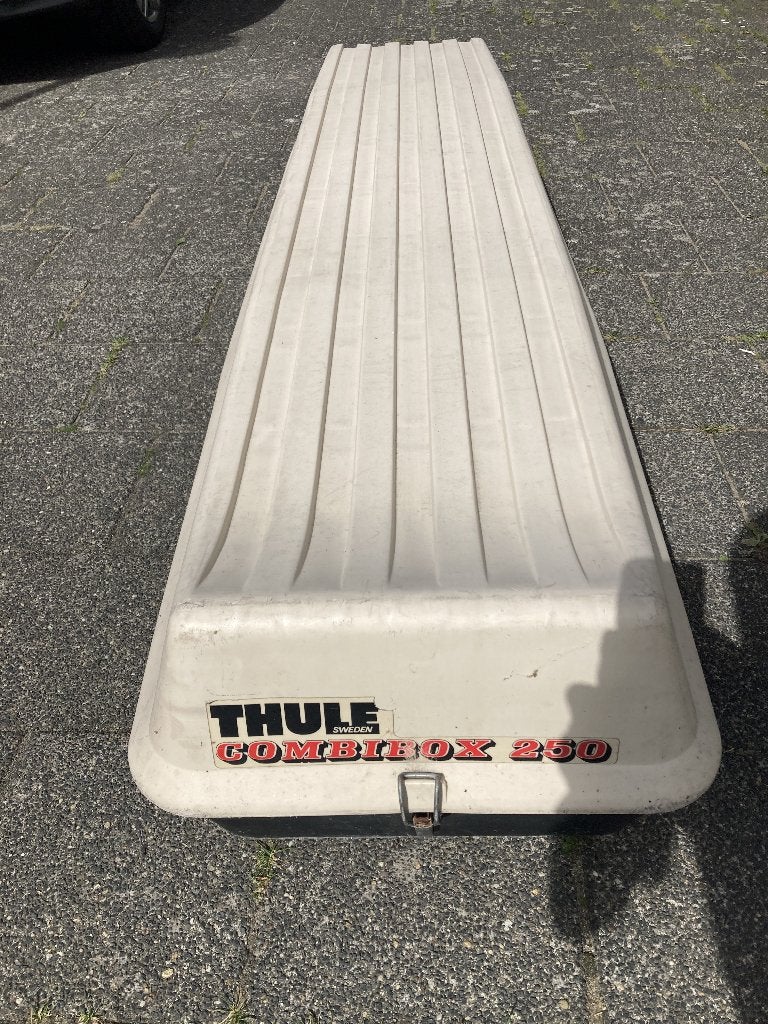Vintage THULE dakkoffer - type combibox 250, Auto diversen, Dakkoffers, Ophalen of Verzenden