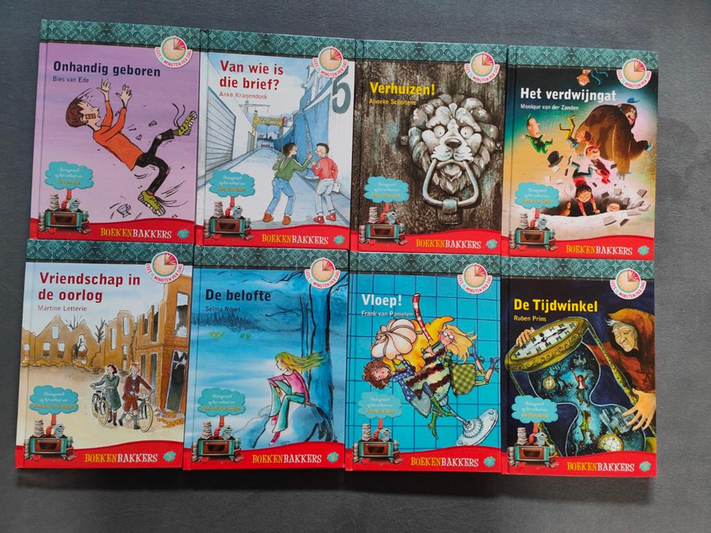 Boekenbakkers deel 1 t/m 8, Boeken, Ophalen of Verzenden, Zo goed als nieuw