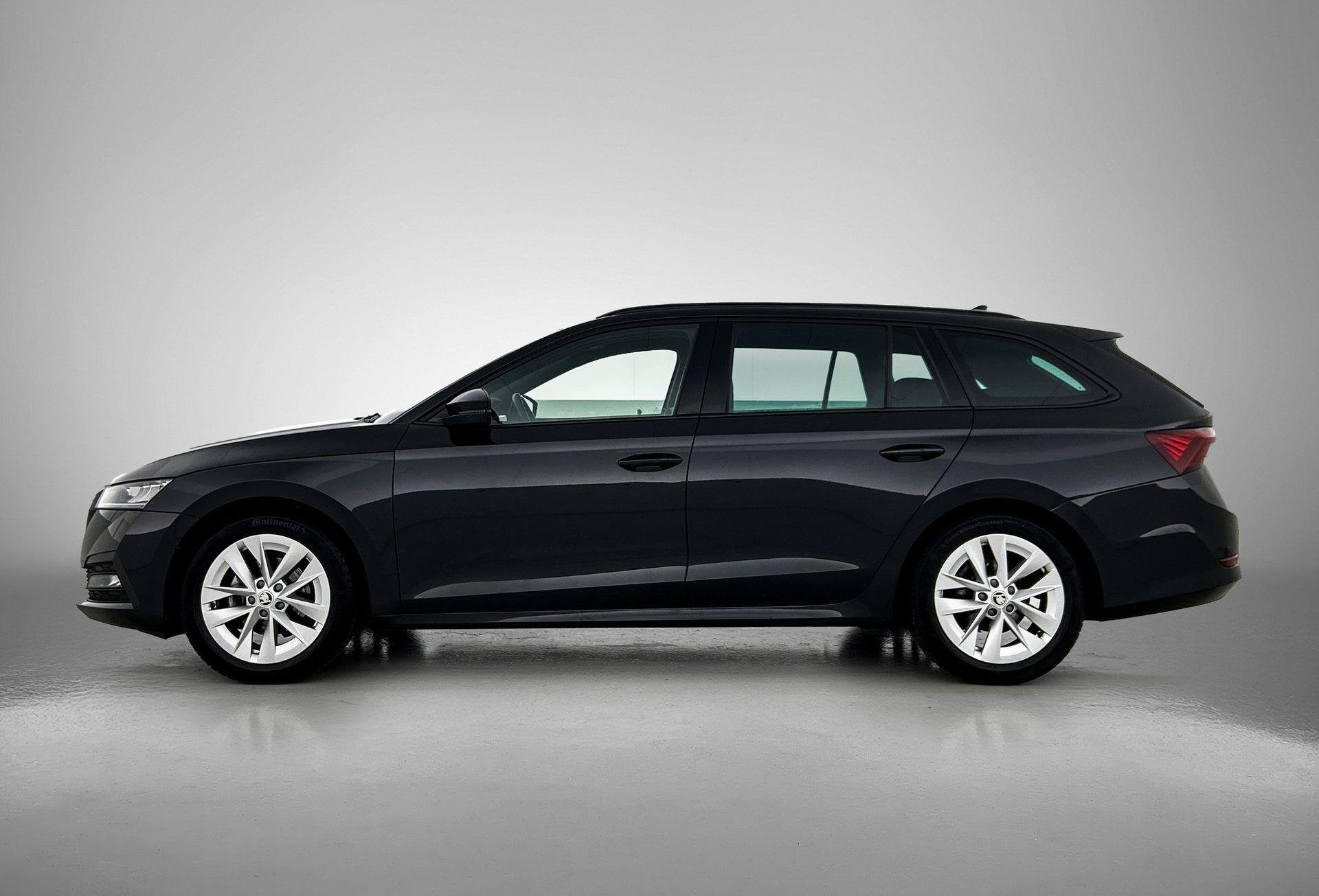 Skoda Octavia Combi 1.0 TSI Sport Business | TREKHAAK | CRUI, Auto's, 12 maanden, Stof, Gebruikt, Zwart