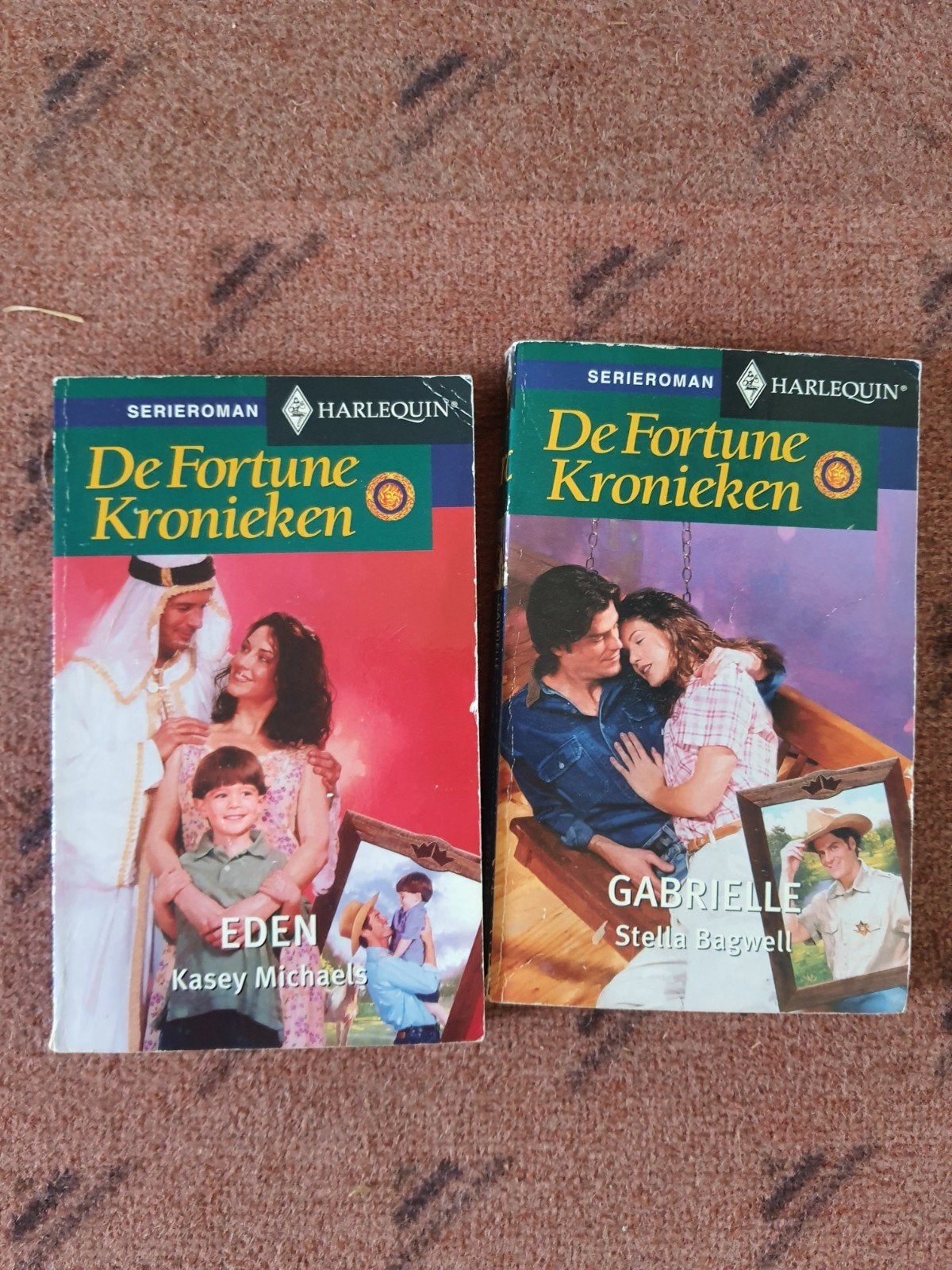 De Fortune Kronieken - Eden & Gabrielle (Harlequin), Ophalen of Verzenden, Gelezen, Kasey Michaels, Stella Bagwell, Nederland