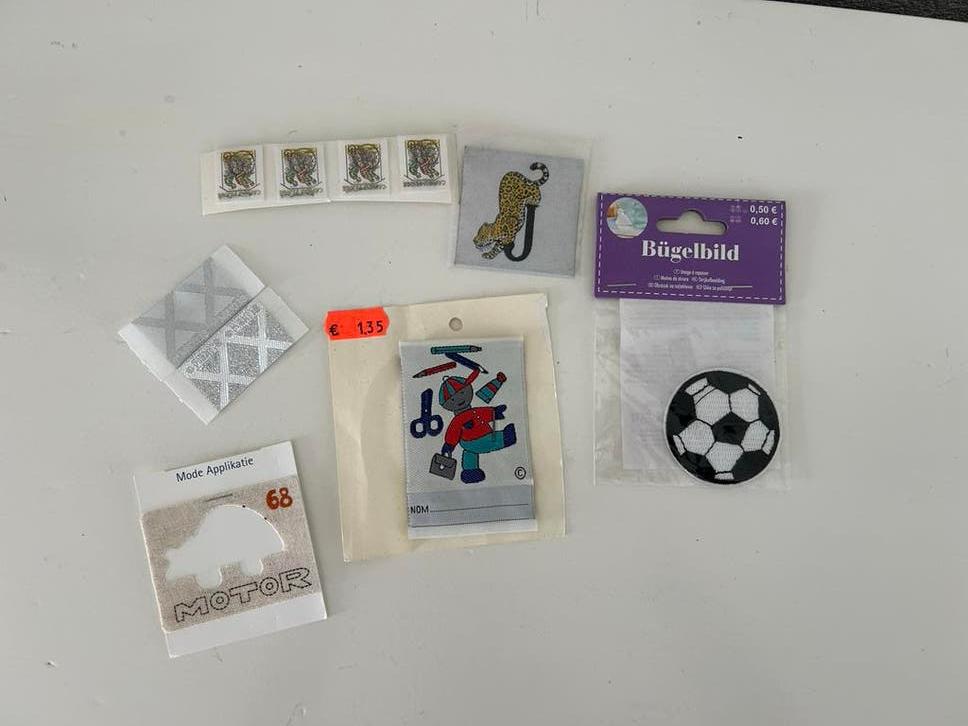Diverse Strijk Applicaties voor Kleding - Nieuw, Ophalen of Verzenden