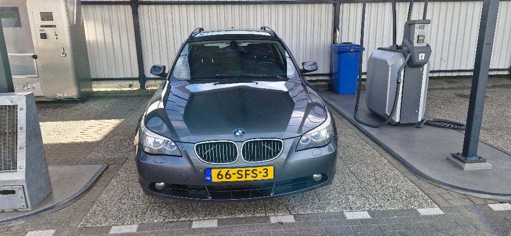 BMW 525D E61 HANDGESCHAKELD!, Auto's, BMW, Particulier, 5-Serie, ABS, Airbags, Airconditioning, Alarm, Bluetooth, Boordcomputer