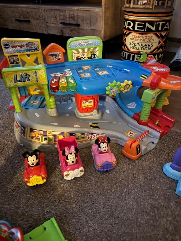 VTech Toet Toet Auto's Mickey's Magische Garage, Ophalen of Verzenden, Zo goed als nieuw, 2 tot 4 jaar