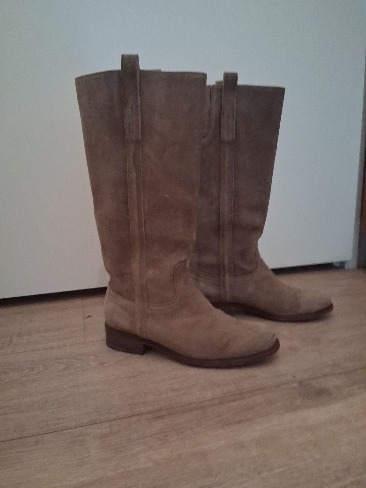Sendra cowboylaarzen - Beige- maat 38, Ophalen of Verzenden, Gedragen, Beige, Hoge laarzen