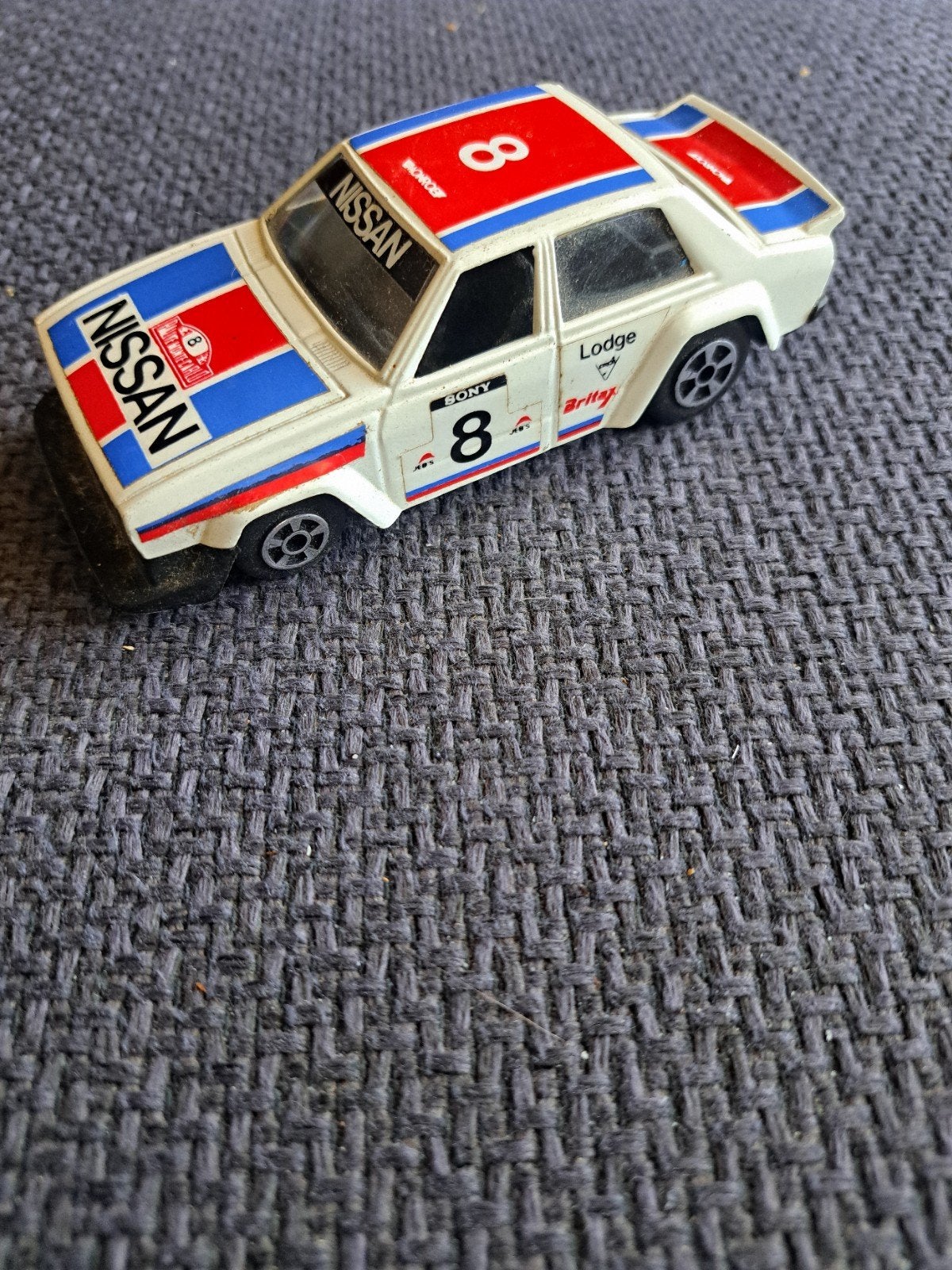 polistil model Nissan datsun violet schaal 1:40, Gebruikt, Auto, Italy, Ophalen of Verzenden