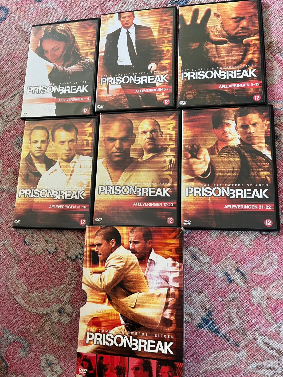DVD “ Prison Break “ en “The godfather”, Ophalen, Zo goed als nieuw, Actie en Avontuur