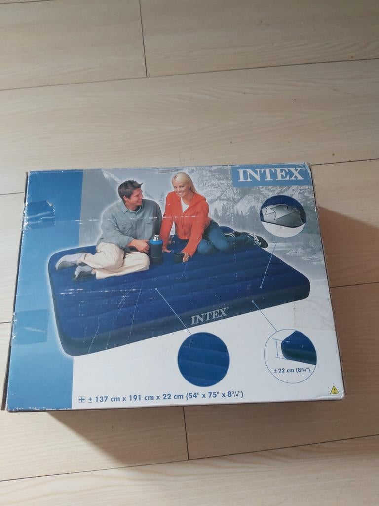 Intex 2 persoons luchtbed, Caravans en Kamperen, Ophalen of Verzenden