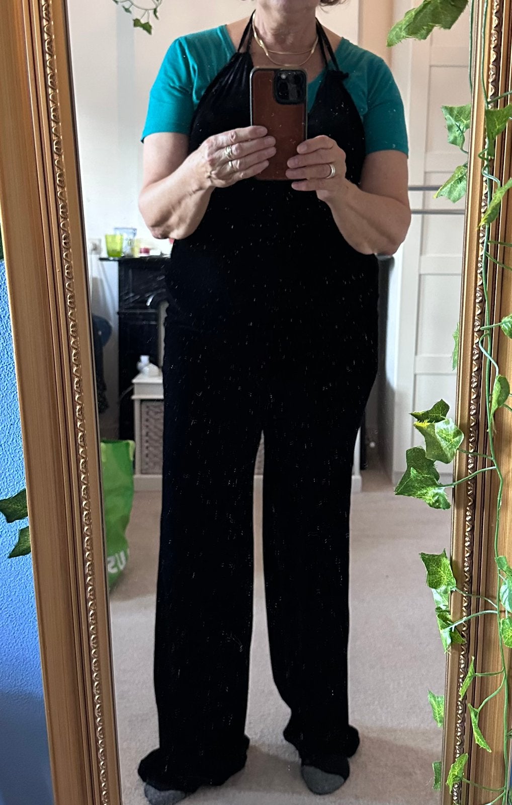 Jumpsuit maat  L, Kleding | Dames, Maat 38/40 (M), Zwart, Ophalen of Verzenden, Zo goed als nieuw