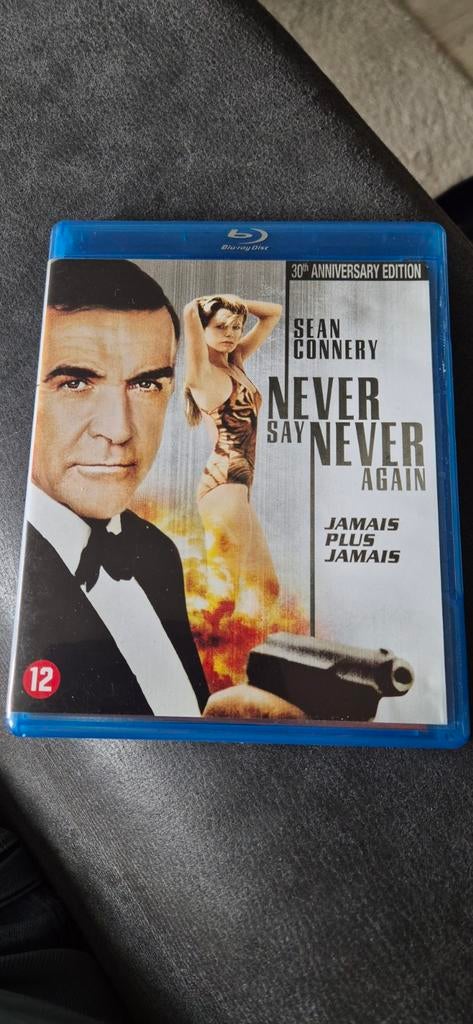 Unieke blu ray Never say never again, Ophalen of Verzenden, Zo goed als nieuw, Actie