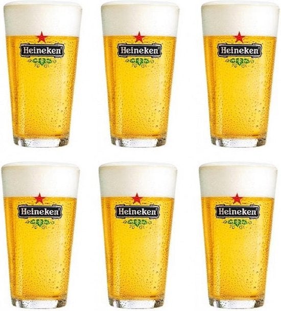 Heineken vaas 25 st, Ophalen, Zo goed als nieuw, Heineken