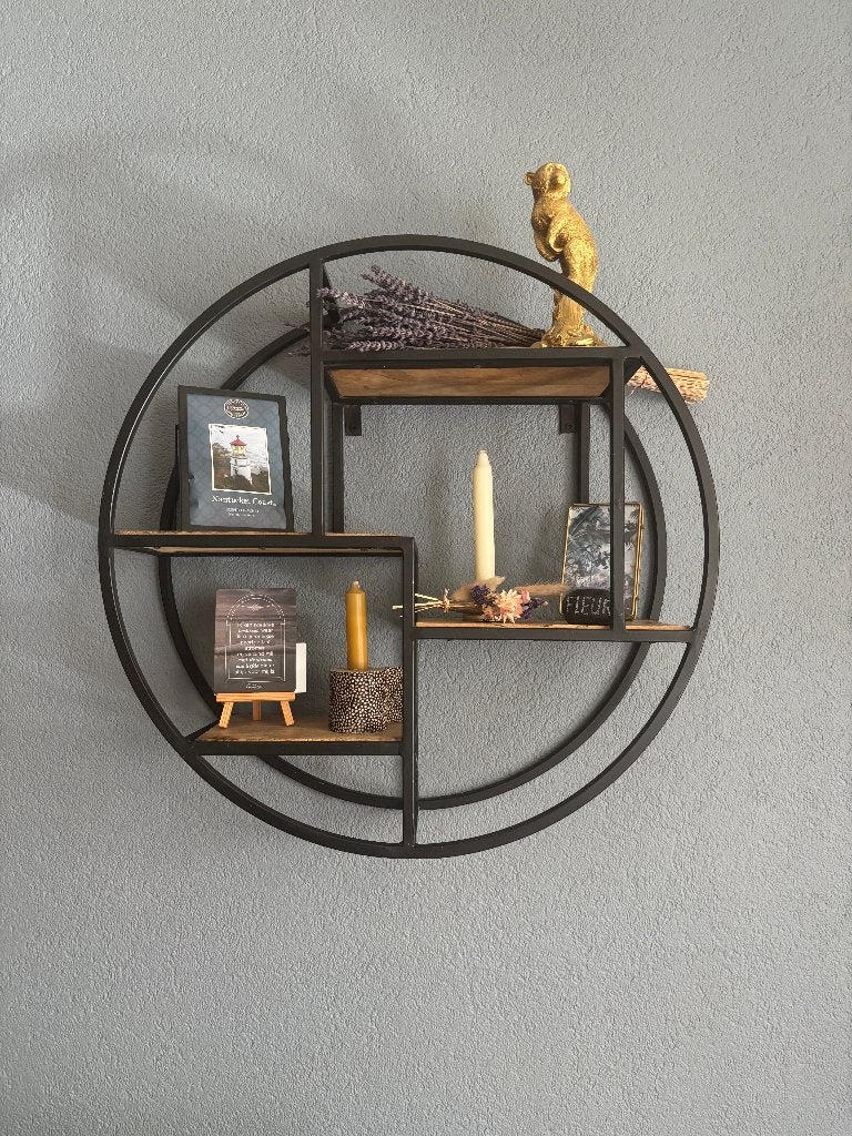 rond wandrek, Huis en Inrichting, Woonaccessoires | Wandplanken en Boekenplanken, Ophalen, Gebruikt