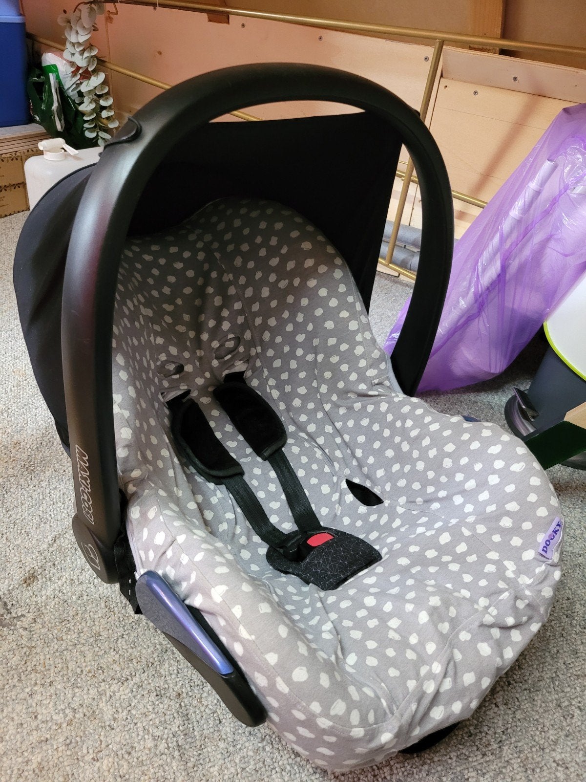 Maxi-Cosi Citi met hoes, voetenzak en verkleiner, Ophalen, 0 t/m 13 kg, Maxi-Cosi, Gebruikt