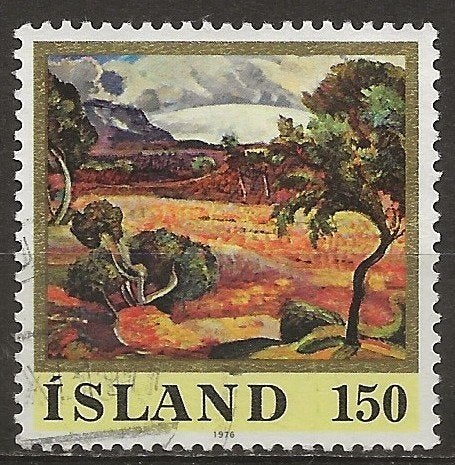 IJsland, Postzegels en Munten, Ophalen of Verzenden, IJsland, Gestempeld
