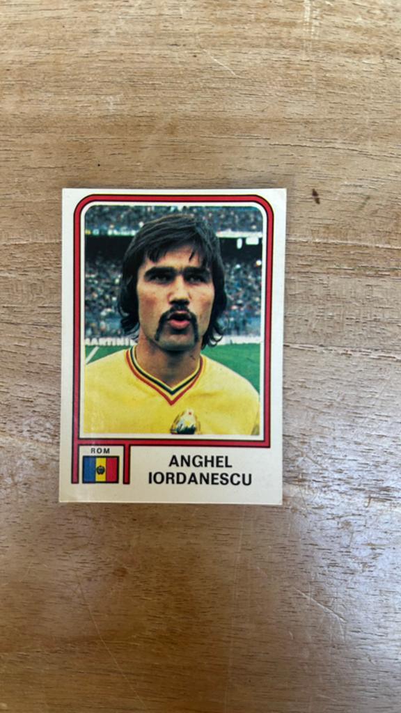 Panini Argentina 78 plaatje Anghel Iordanescu WK 78, Verzenden, Zo goed als nieuw, Sticker