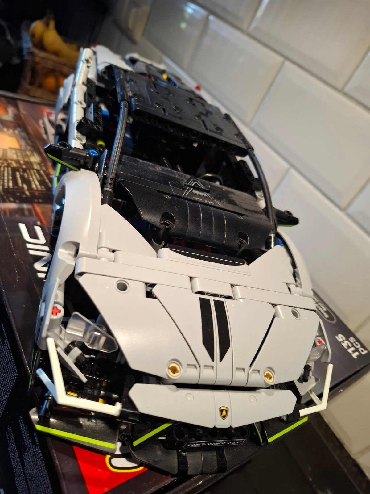 LEGO Technic Lamborghini Revuelto 42114 - Zo goed als nieuw, Ophalen of Verzenden, Zo goed als nieuw, Overige merken