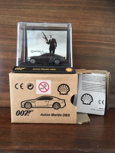 Aston Martin DBS James Bond 007 Quantum of Solace modelauto, Ophalen of Verzenden, Zo goed als nieuw, Auto