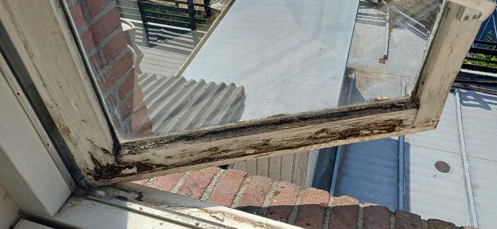 Gezocht Houten Kozijn, Doe-het-zelf en Verbouw, Gevelraam of Ruit, Minder dan 80 cm, 80 tot 120 cm, Nieuw