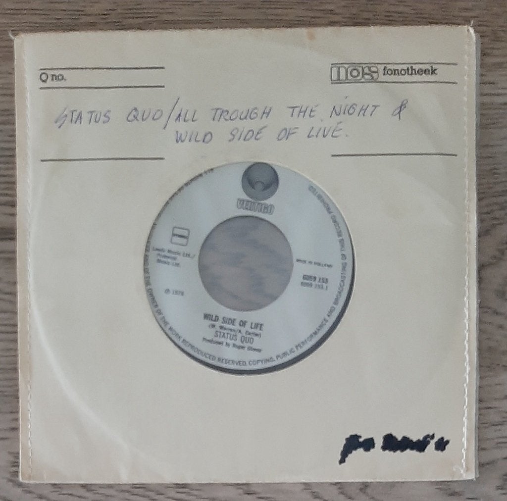 Status Quo – Wild Side Of Life, Ophalen of Verzenden, Gebruikt, 7 inch, Pop