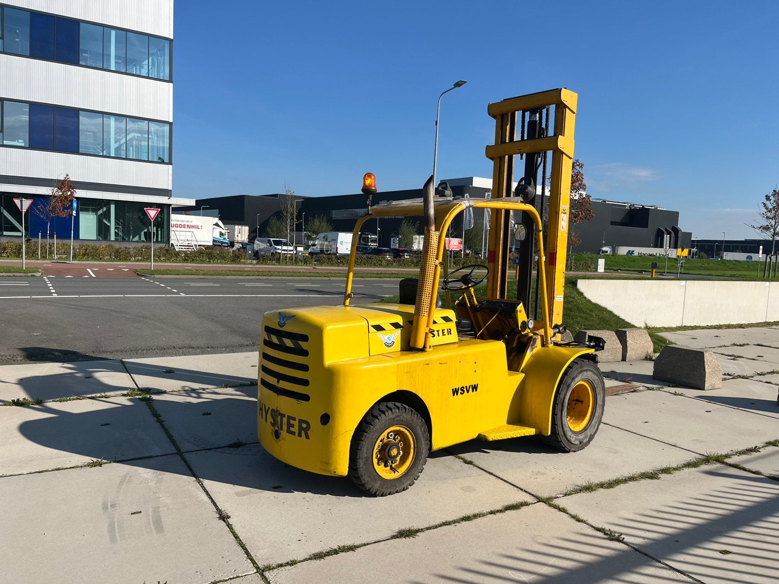 Hyster diesel heftruck 4 tonner, Zakelijke goederen, 2000 tot 3000 kg, Ophalen, Diesel, Heftruck