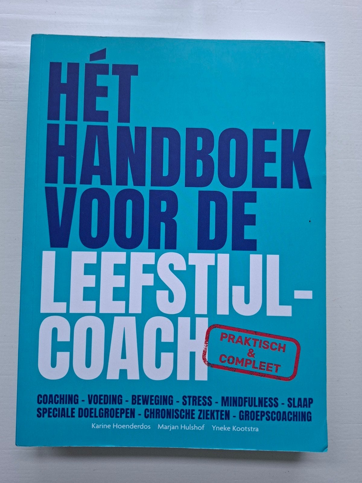 ZGAN - Karine Hoenderdos - Het handboek voor de Leefstijlcoa, Karine Hoenderdos, Sociale wetenschap, Ophalen of Verzenden, Zo goed als nieuw