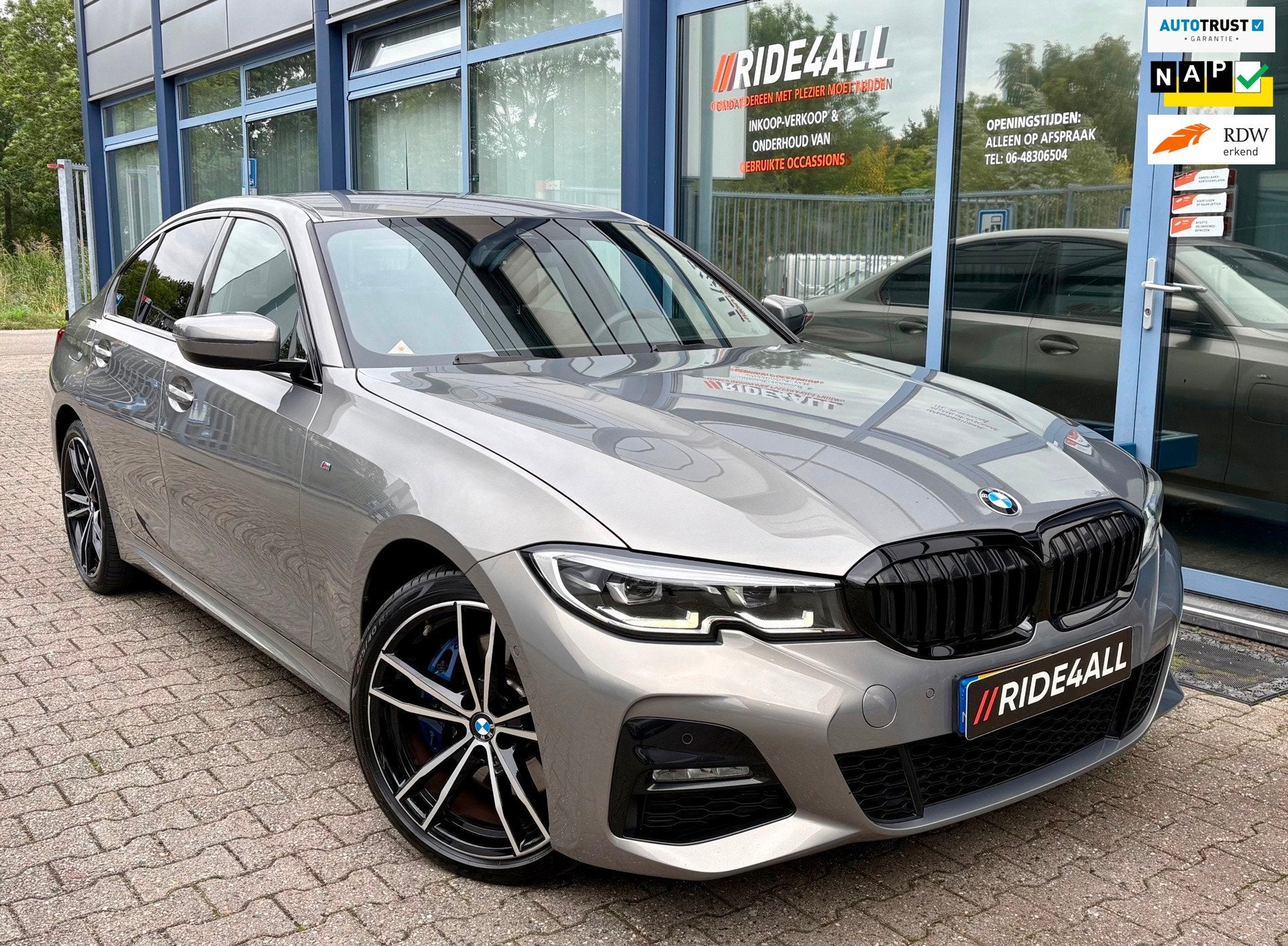 BMW 3-serie 330e/M-SPORT/CARPLAY/CAMERA/292PK, Auto's, Achterwielaandrijving, Gebruikt, 4 cilinders, Bedrijf