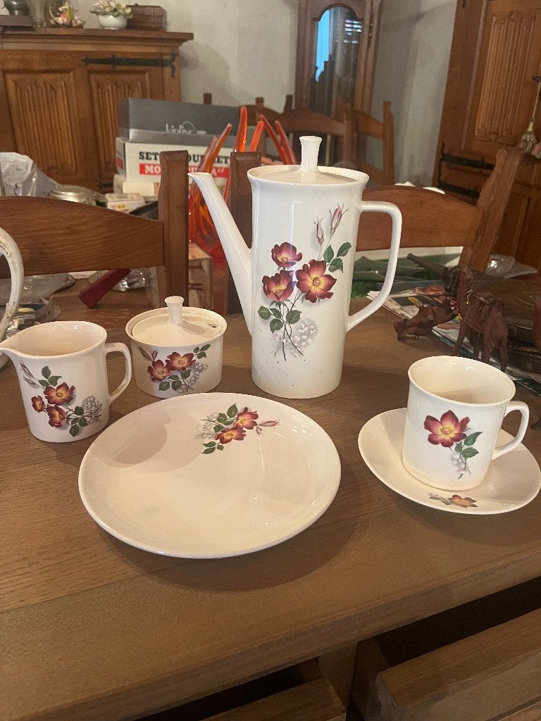 Porseleinen servies, Ophalen