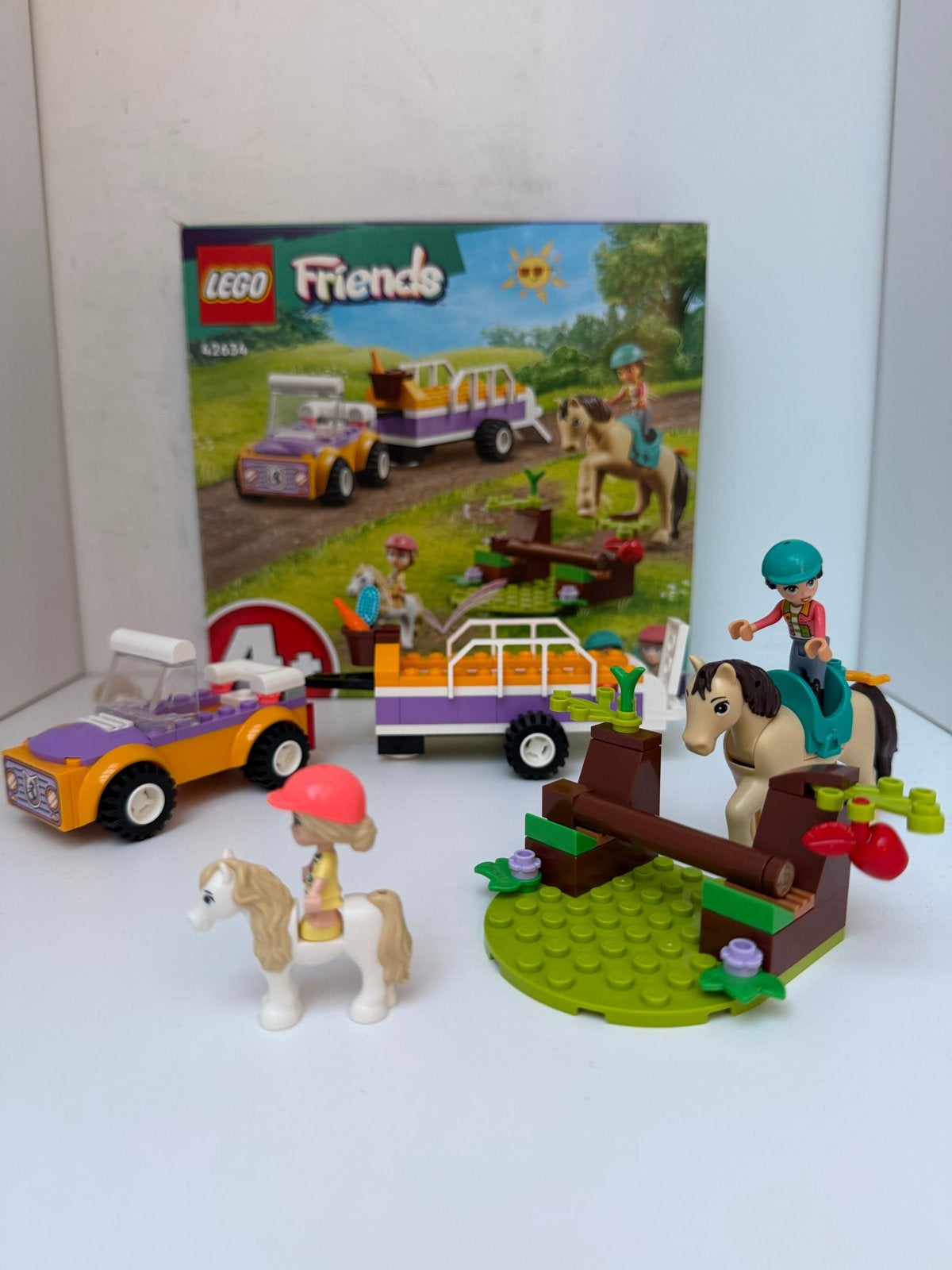 LEGO Friends 42634 Paardentrailer en terreinwagen, Lego, Friends, Ophalen of Verzenden, Zo goed als nieuw