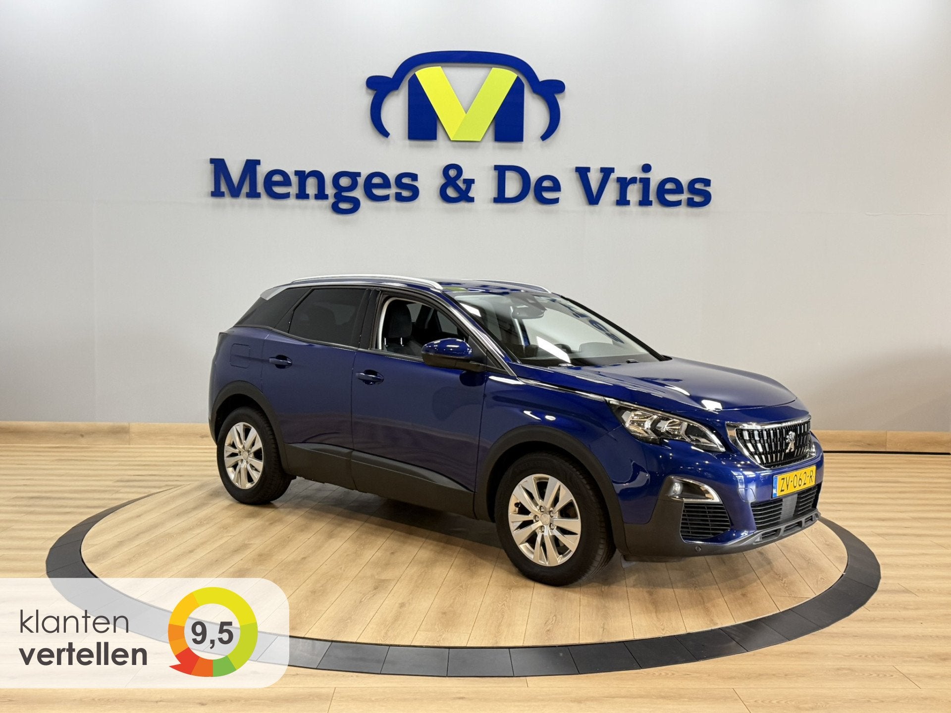 Peugeot 3008 1.2 PureTech Blue Lease Executive Airco ECC | V, Auto's, 12 maanden, Gebruikt, 1199 cc, Blauw