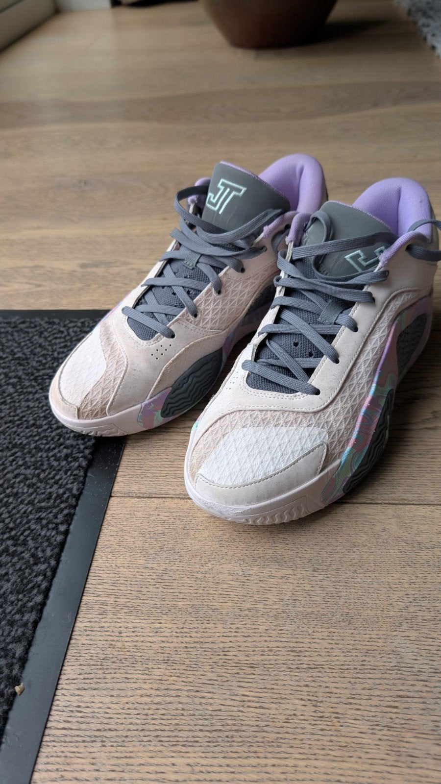 Basketbalschoenen maat 44 Jordan Tatum 1 'Pink Lemonade' -, Ophalen of Verzenden, Zo goed als nieuw