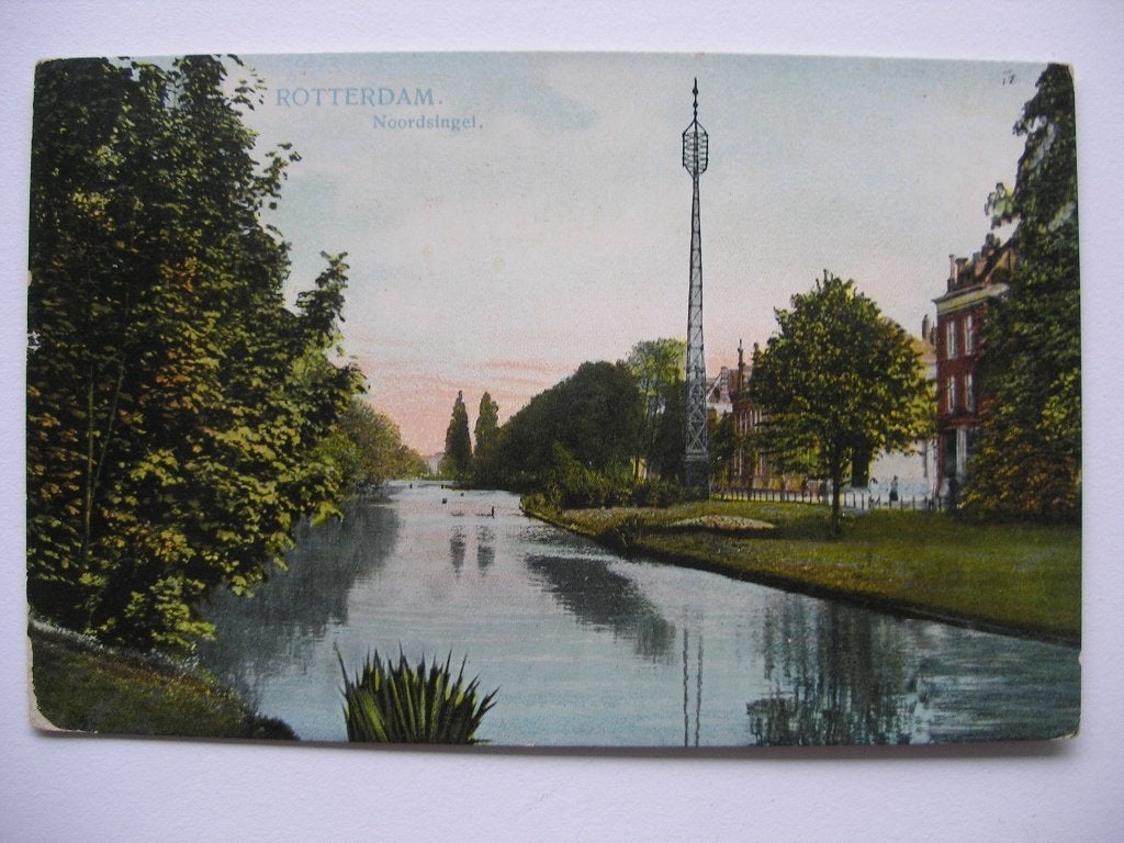 8 x Rotterdam Noordsingel 1903 + Regentessebrug +, Ophalen of Verzenden, Voor 1920, Zuid-Holland