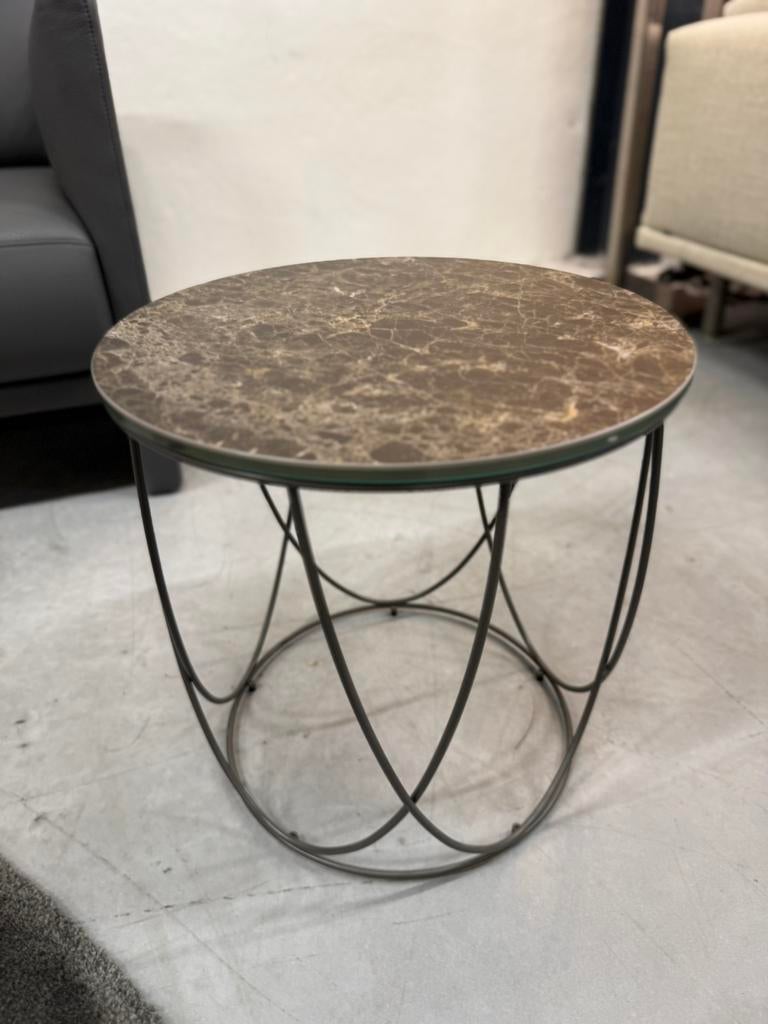 Nieuw Rolf Benz 8770 Bijzettafel Keramiek rond Tafel, Rond, Nieuw, Ophalen of Verzenden, Rolf Benz